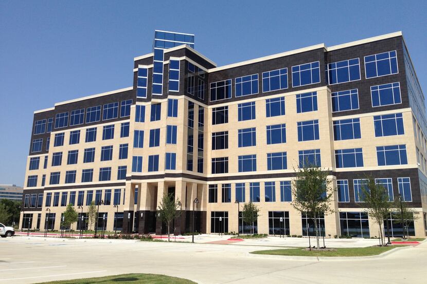 The Headquarters I building is on the Dallas North Tollway at Headquarters Drive in Plano.