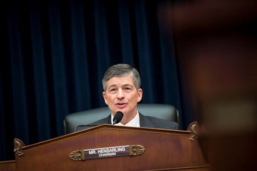 Committee Chairman Jeb Hensarling, R-Dallas, questions Federal Reserve Board Chairwoman...