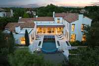 A recently renovated Mediterranean-style estate in Preston Hollow hit the market with an...