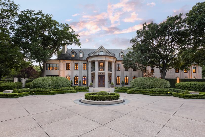 The nearly 2-acre estate at 6601 Hunters Glen Road, in the Volk Estates neighborhood, was...