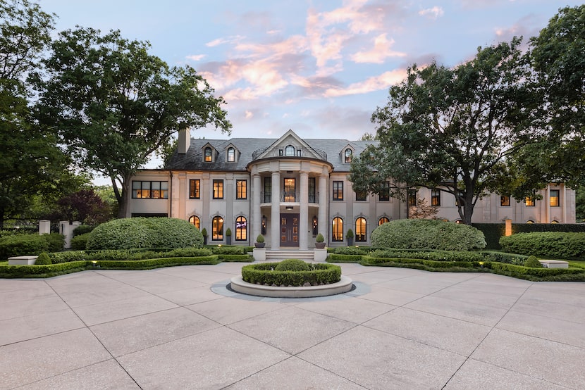 The nearly 2-acre estate at 6601 Hunters Glen Road, in the Volk Estates neighborhood, was...