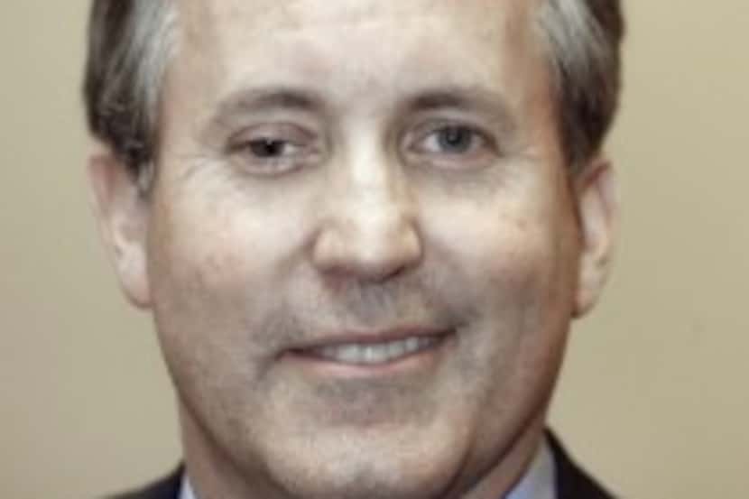  Attorney General Ken Paxton (February 2014 photo by Michael Ainsworth/The Dallas Morning News)
