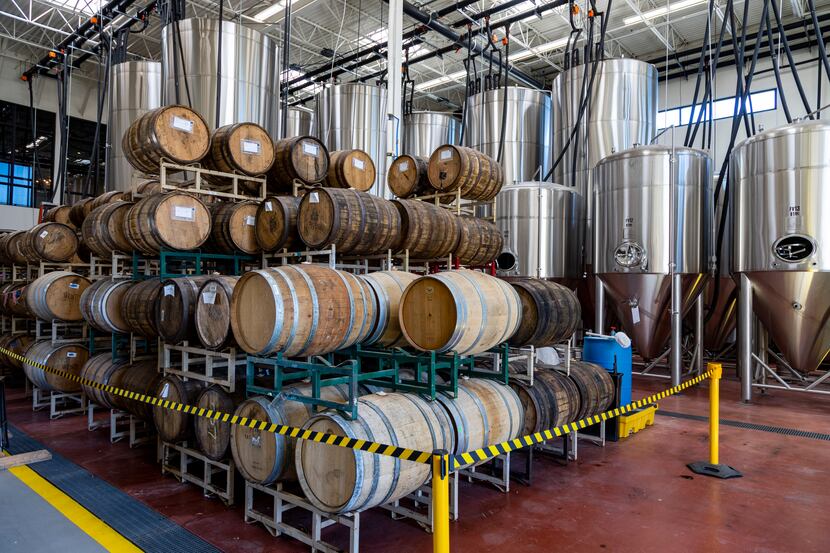 Lakewood Brewing Co. uses bourbon barrels to age its annual release of Temptress beer.