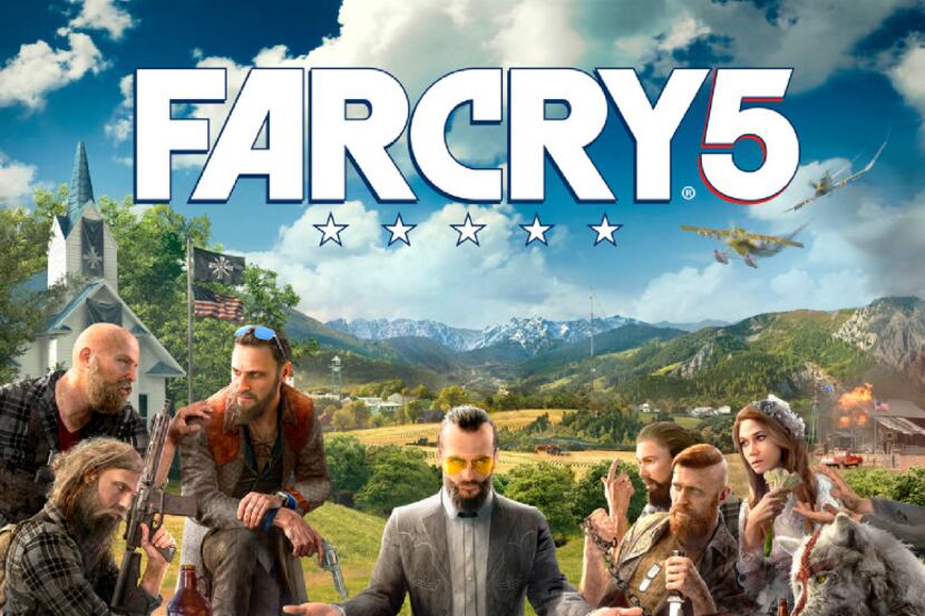 Key art for the upcoming Ubisoft video game "Far Cry 5."