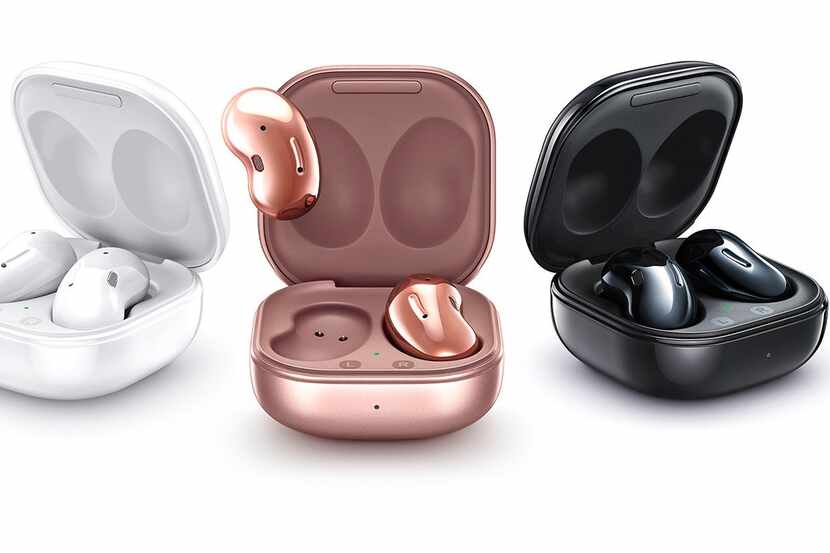Samsung Galaxy Buds Live come in three colors: white, bronze and black.