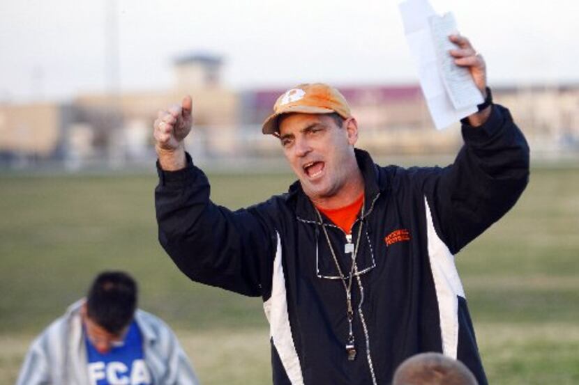 Scott Smith, pictured when he was coaching at Rockwall in 2006, has been named the new...