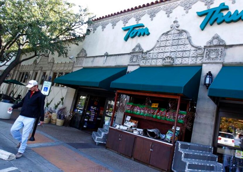 
Saturday is the last day Tom Thumb will be in business at Highland Park Village.
