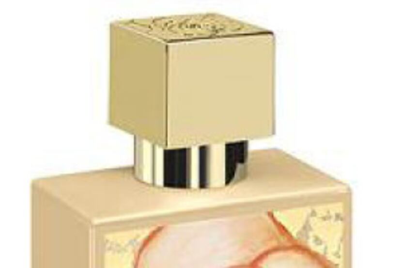 Amber Queen perfume bottle, new scent based on roses