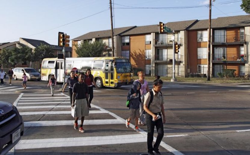 
Vickery Meadow is the densest area of Dallas, but health officials say there are no exotic...