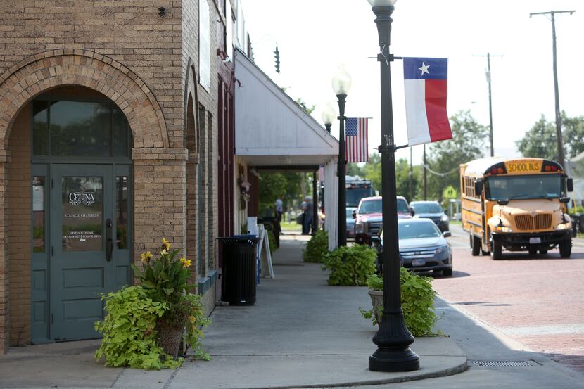 Celina is one of the fastest growth suburbs north of Dallas.