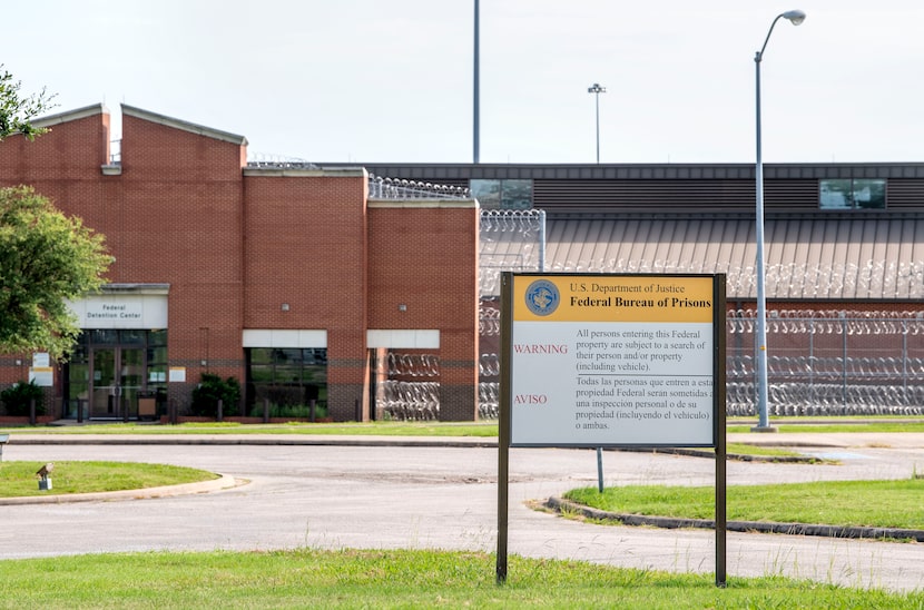 The Federal Correctional Institution in Seagoville is shown above. Meth is the...