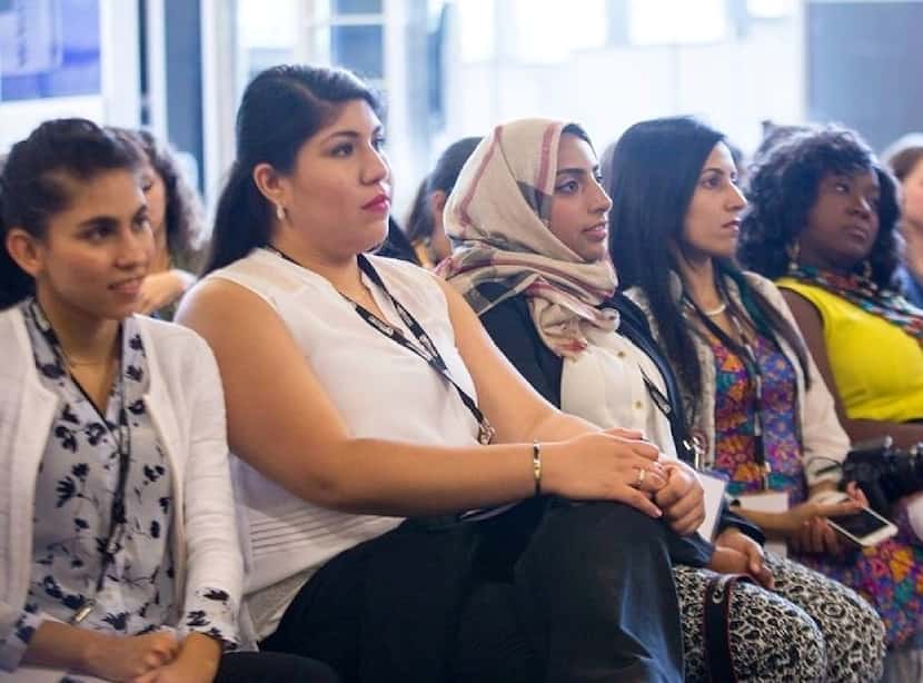 Last year's forum at Trinity University drew 20 woman from five countries. (Women...