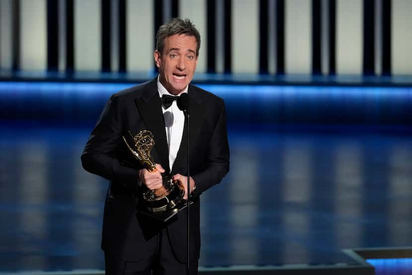 Matthew Macfadyen recibe el premio a mejor actor de reparto de una serie de drama por...