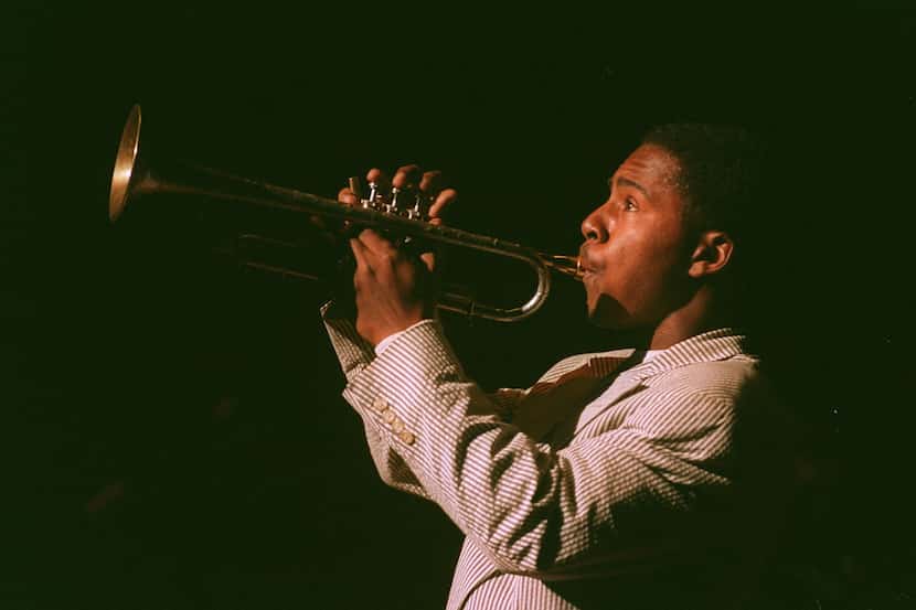 Roy Hargrove performs at the Meyerson Symphony Center in 1997.