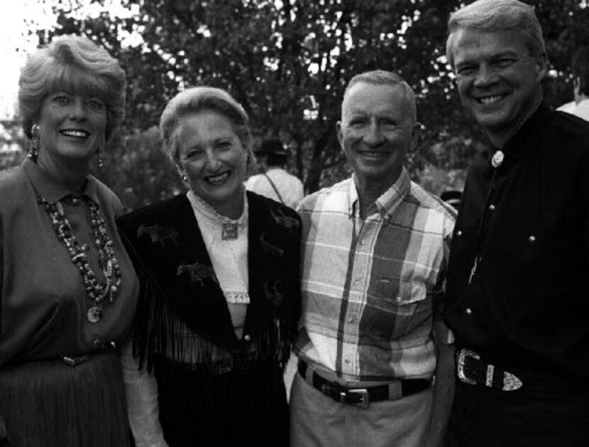 From left: Grace McArtor, Margot Perot, Ross Perot and Allan McArtor are shown at the 1994...