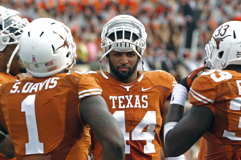 Texas defensive end Jackson Jeffcoat (44) earned first team AP All-American honors Tuesday....
