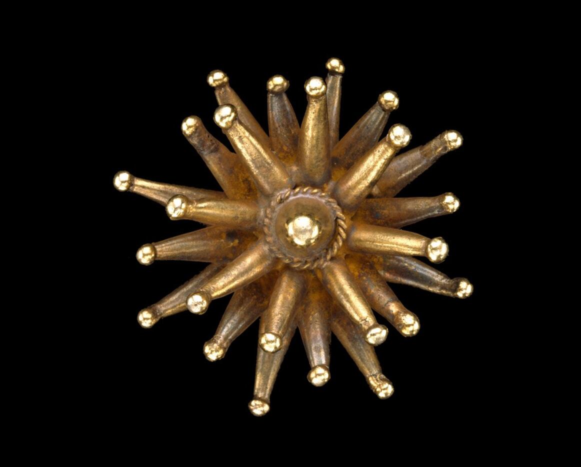 Ring with  starburst,  Ghana, Asante peoples, c. 1935,
gold, The Museum of Fine Arts,...