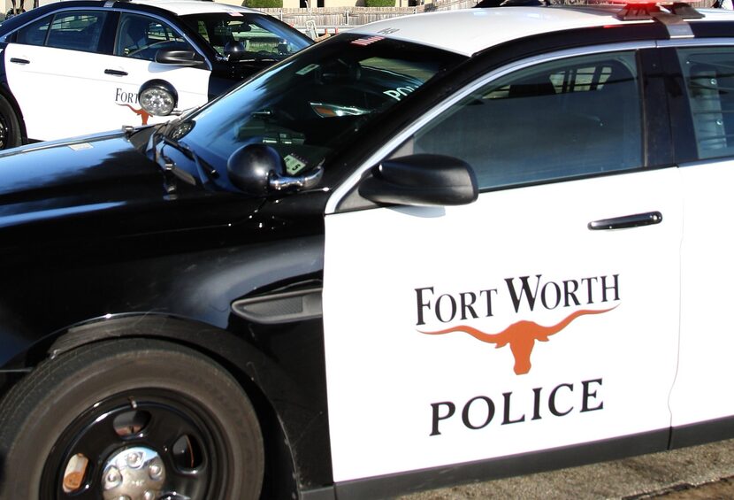 Fort Worth police car