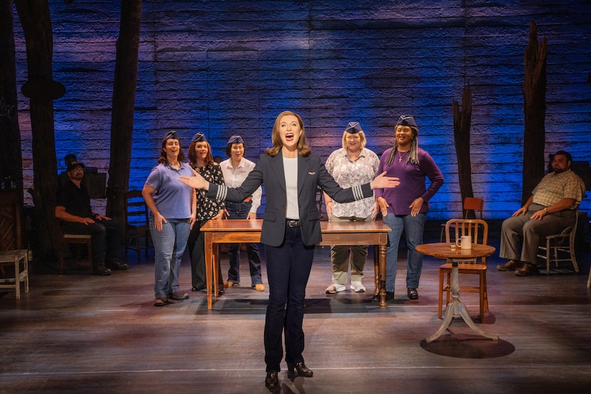 A scene from the touring Broadway musical "Come From Away."