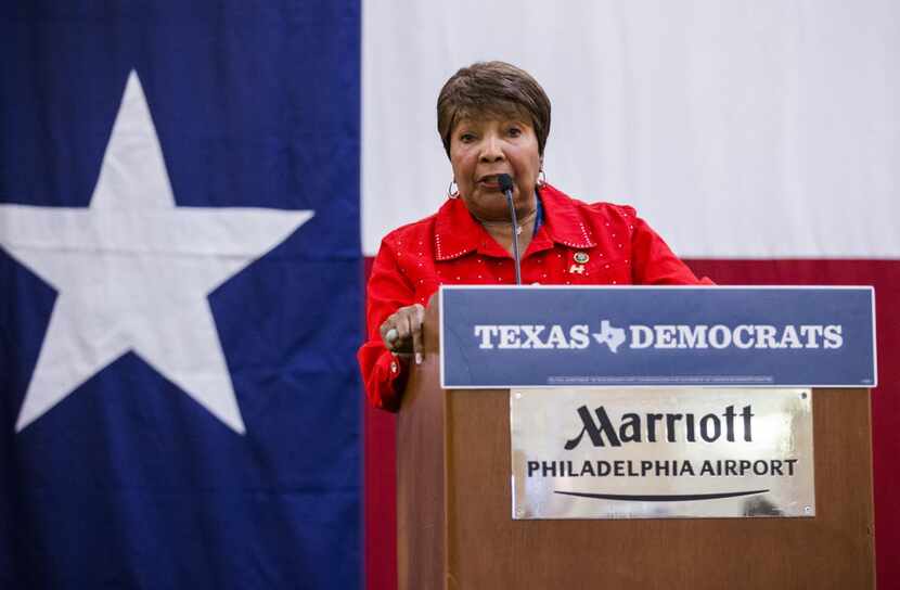 U.S. Representative Eddie Bernice Johnson hosted a climate change round table on the same...