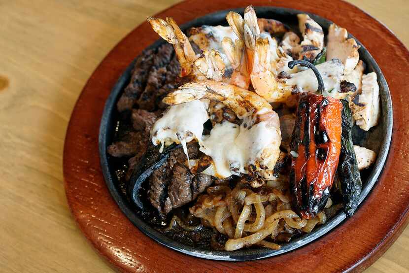 The Grandioso at Lupe Tortilla lives up to its name: It's a $56.95 plate that feeds two to...