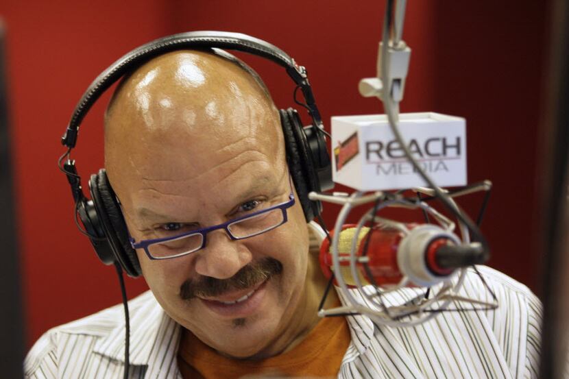 Tom Joyner, shown during his radio show in Dallas in 2009, will return to mornings in Big D...