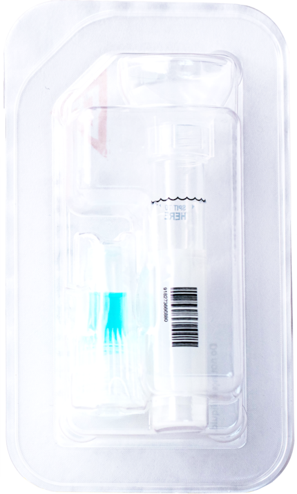 Vault Health's saliva-based at-home COVID-19 test kit.