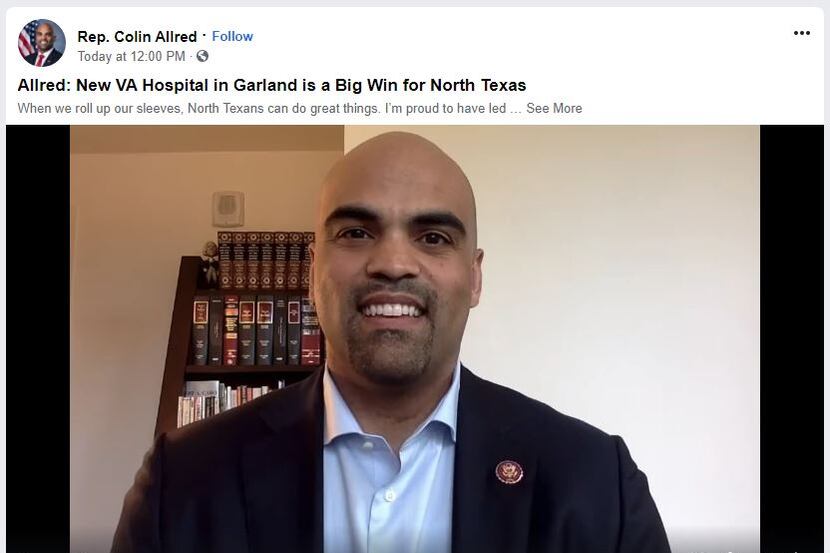 Dallas Rep. Colin Allred, like other lawmakers, has leaned on technology to reach...