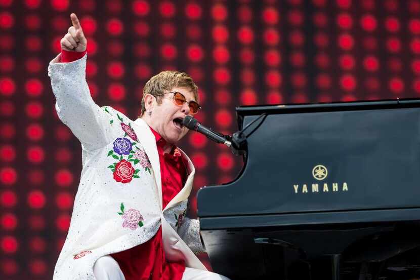 Elton John trae su Farewell Yellow Brick Road tour a Dallas a fin de año. Foto Getty Images
