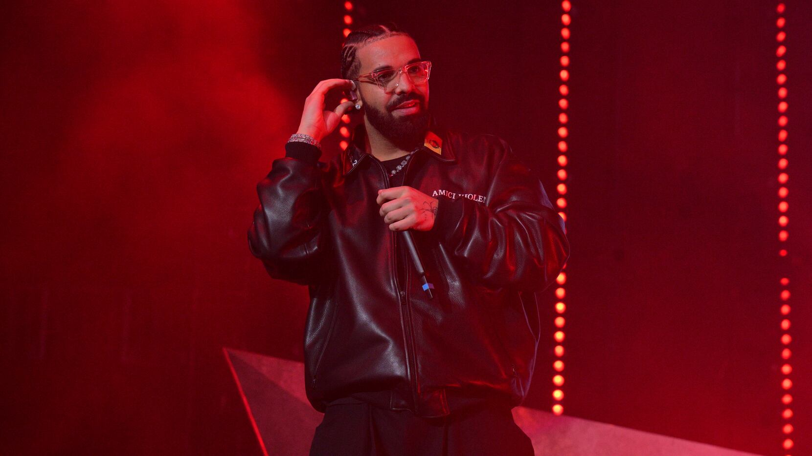 Rapper Drake performs onstage during "Lil Baby & Friends Birthday Celebration Concert" at...
