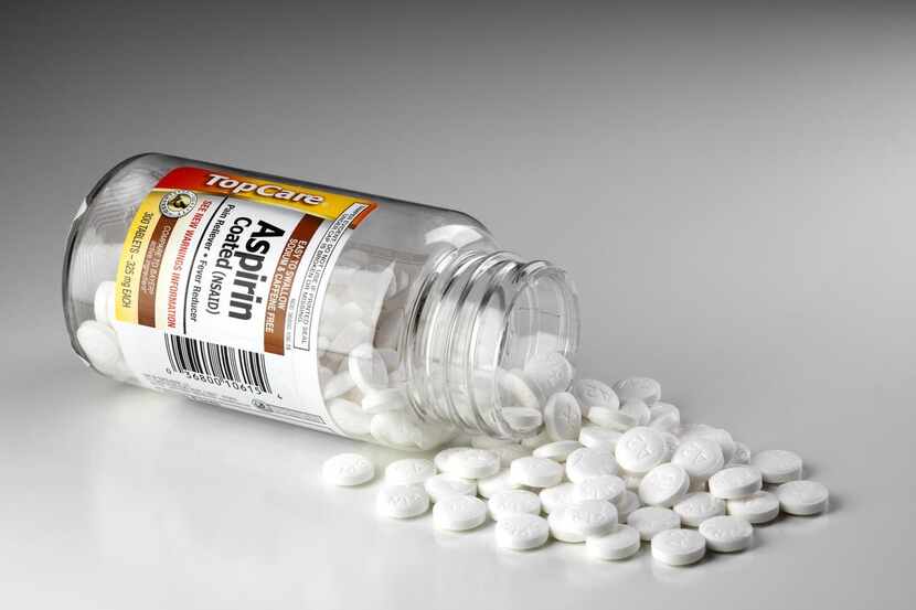 Una botella de pastillas de aspirinas. (Getty Images/Roel Smart)
