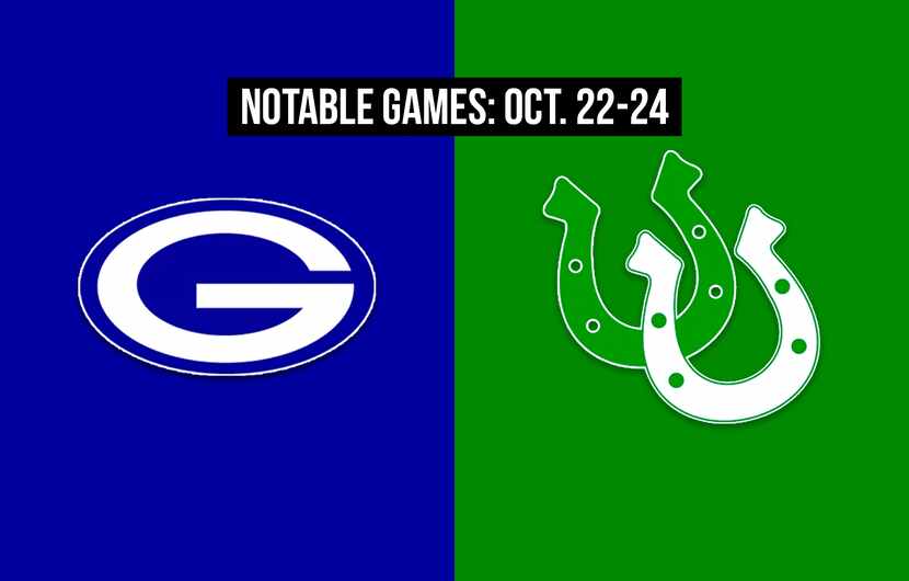 Notable games for the week of Oct. 22-24 of the 2020 season: Grand Prairie vs. Arlington.