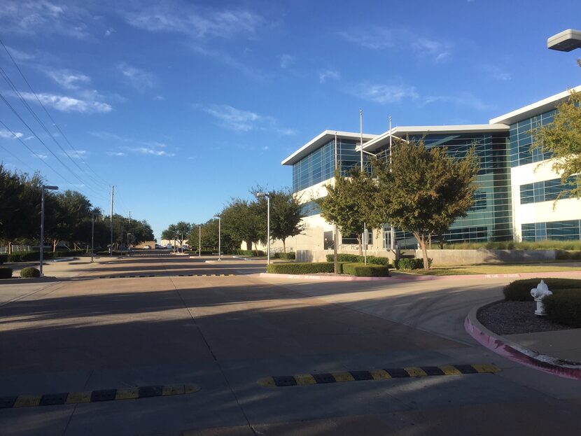 The view this week down what used to be Maxim Drive. Now the street has a new name.