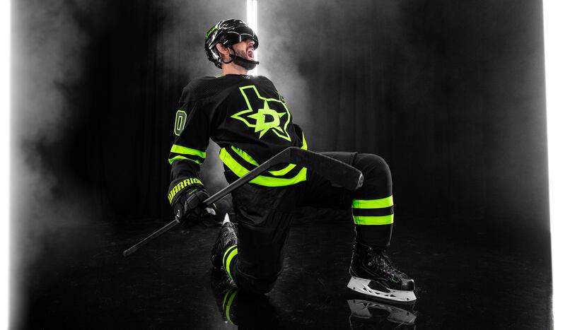 Dallas Stars unveil ceremonial warm-up jersey for first-ever Black