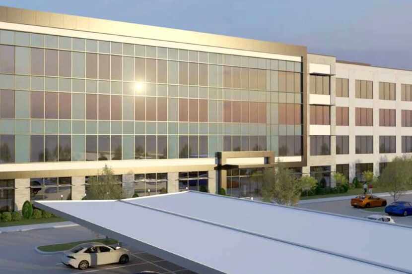 The McKinney Corporate Center II building is planned in Craig Ranch.