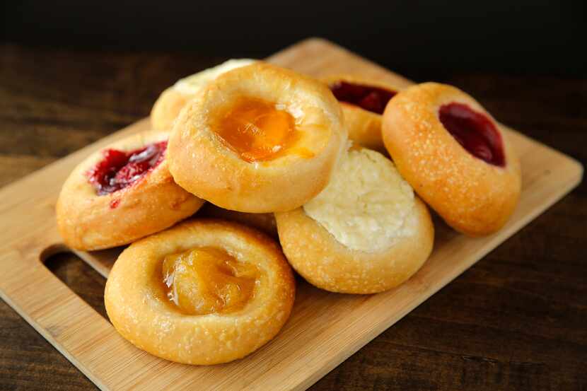 Fruit kolaches at The Kolache Factory in Richardson