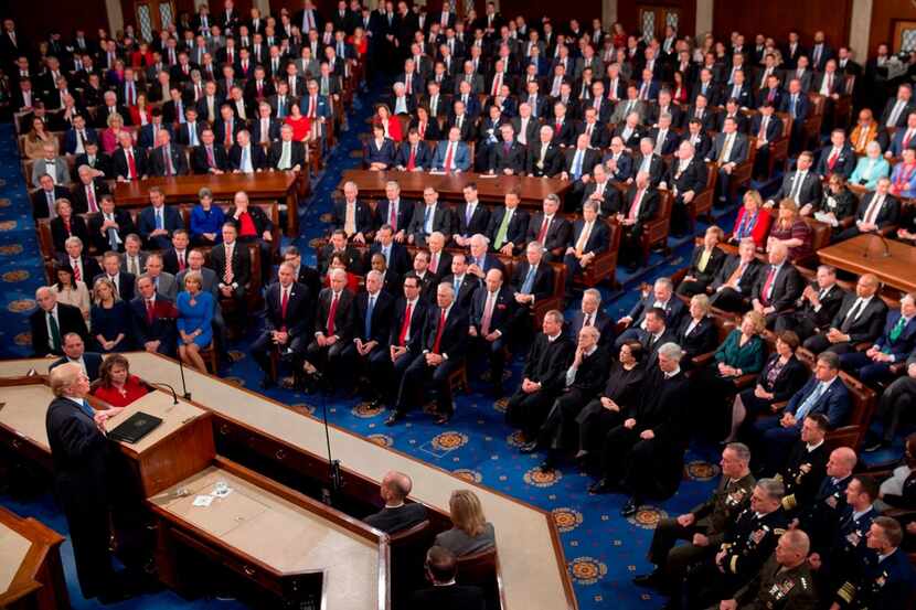 On Jan. 30, 2018, President Donald Trump delivered the State of the Union address in the...