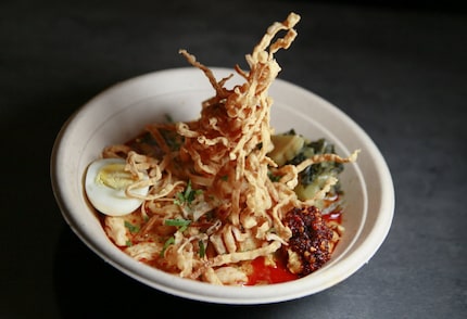 We have no idea if CrushCraft's khao soi will be one of the dishes featured on "Diners,...