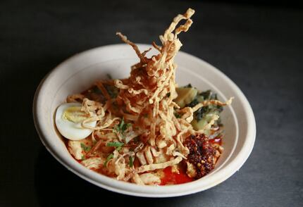 We have no idea if CrushCraft's khao soi will be one of the dishes featured on "Diners,...
