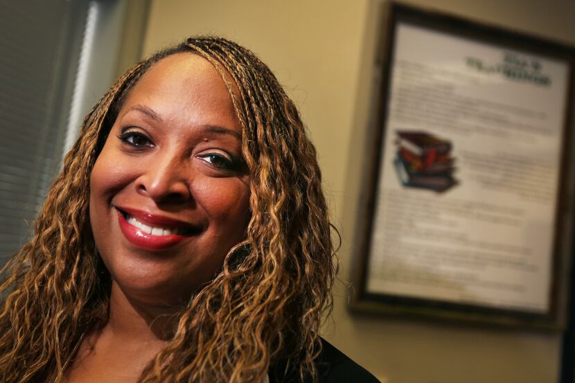 Tia Simmons, the new principal at Duncanville High School, is the first female principal in...
