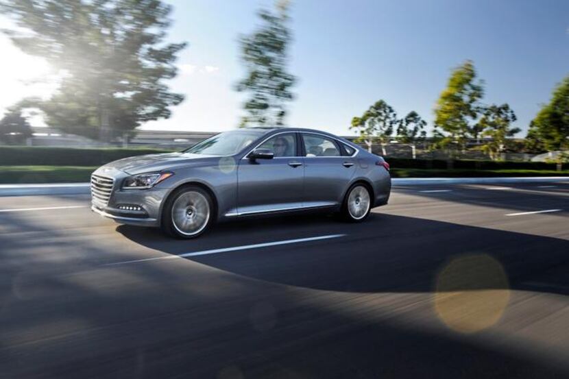 
The 2015 Hyundai Genesis sports about the same dimensions as the old car, except for a...