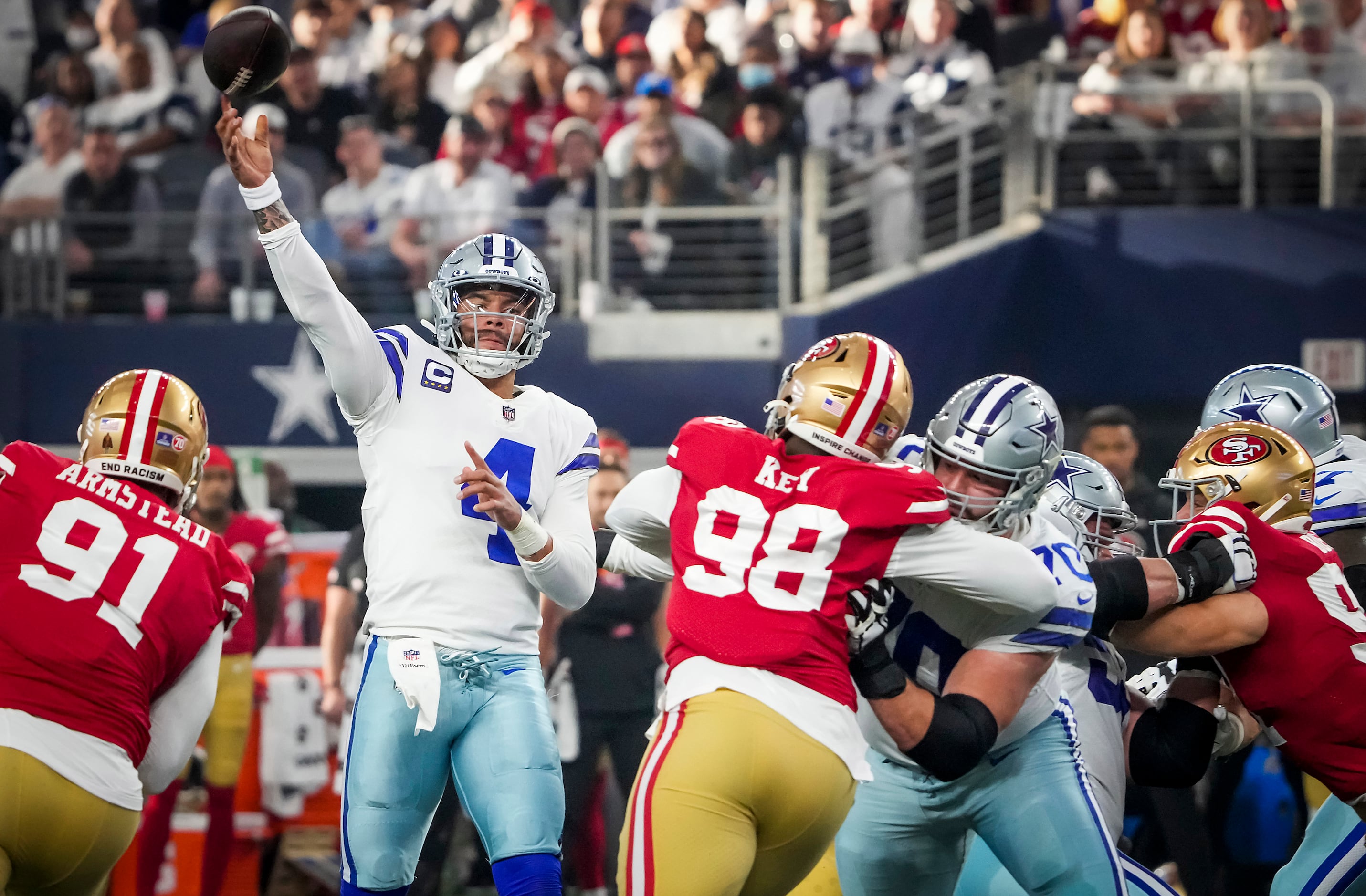 Dallas Cowboys vs. San Francisco 49ers 2022 Playoff Preview & Prediction