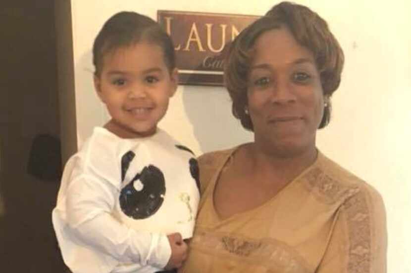Amia Blanton was last seen with her grandmother Levita Gant (right) on Thursday in Mesquite.