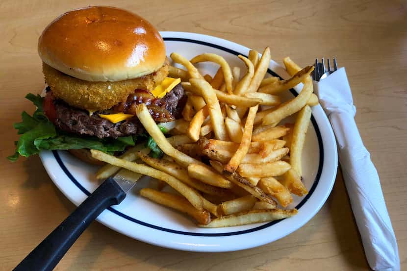 IHOP is now selling burgers. Here's the Cowboy BBQ burger, a fine option for anyone who...