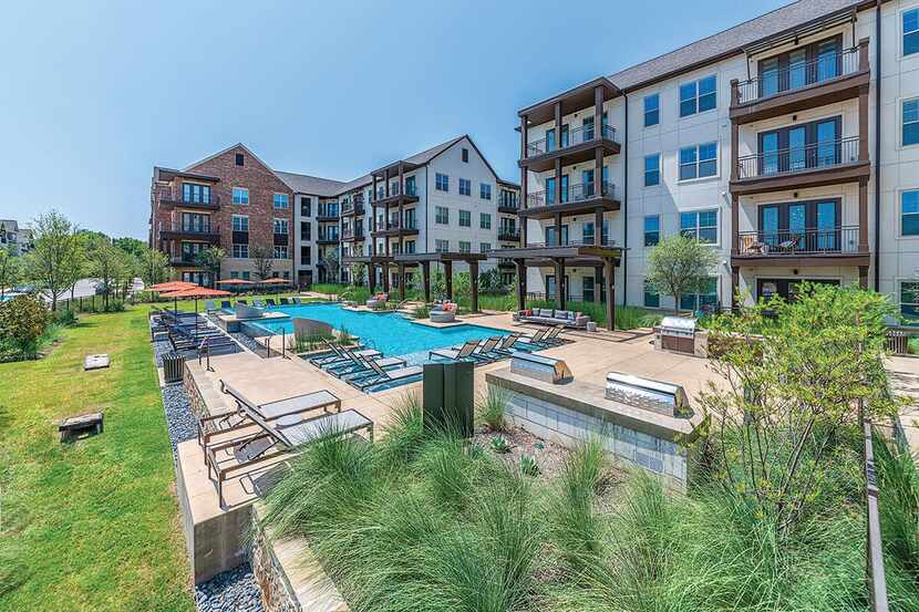 The Austin at Trinity Green apartments are on Singleton Boulevard in West Dallas and sold to...