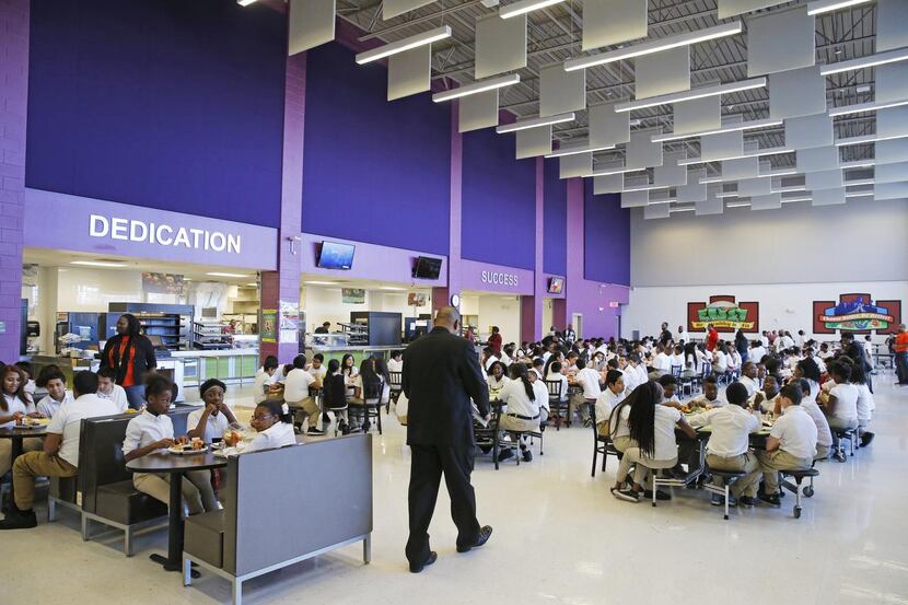
Parents say food fights that plagued Dade Middle School’s cafeteria in years past are gone,...