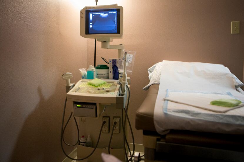 The procedure room of a women's clinic in San Antonio. (Ilana Panich-Linsman/The New York...