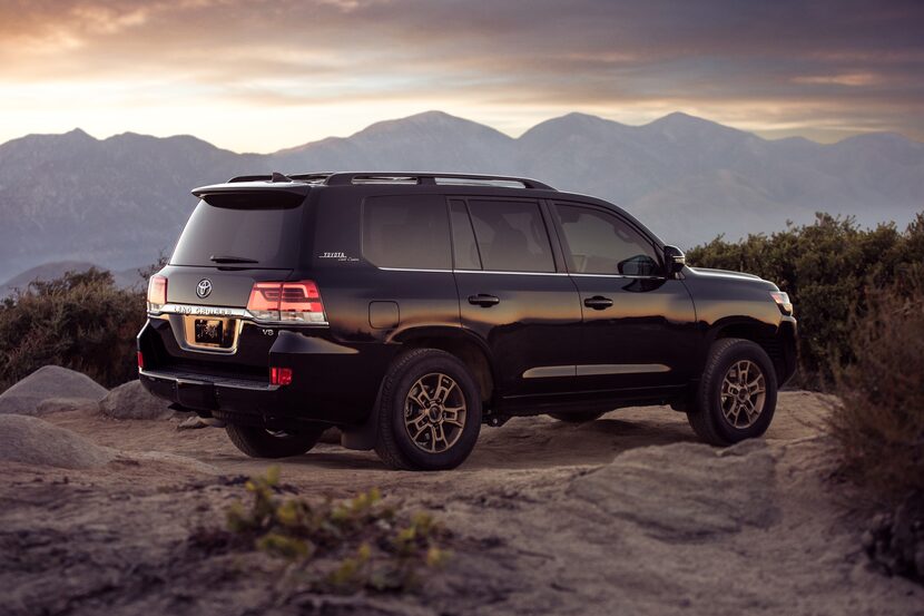 The Toyota Land Cruiser.