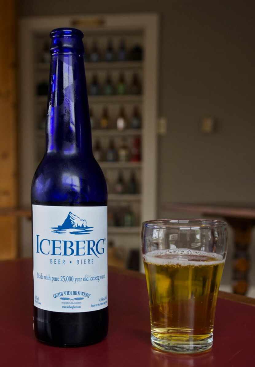 The Quidi Vidi Brewery makes a very popular Iceberg Beer using only the melted water from...