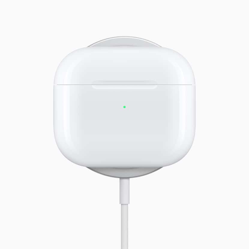 The new AirPods can charge from any Qi wireless charger, from Apple's Magsafe charger or...